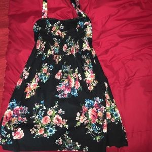 Short floral dress
